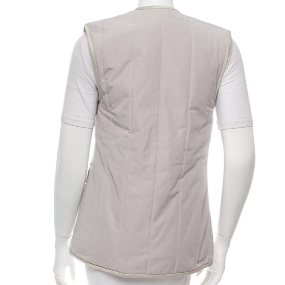 Nomia grey quilted work vest with latch hook 🌟 - Picture 4 of 8